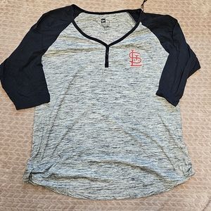 St Louis Cardinals 3/4 sleeve